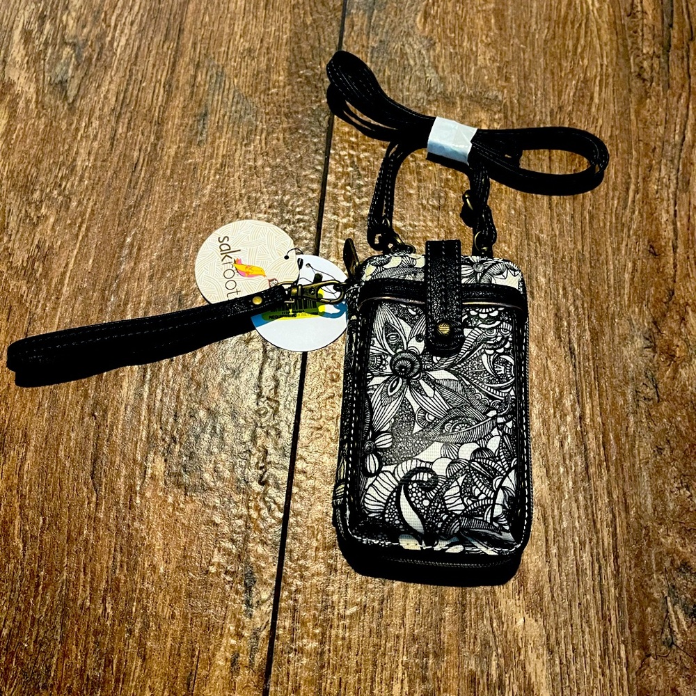 NEW SakRoots Smart Phone Wristlet (Artist Circle)